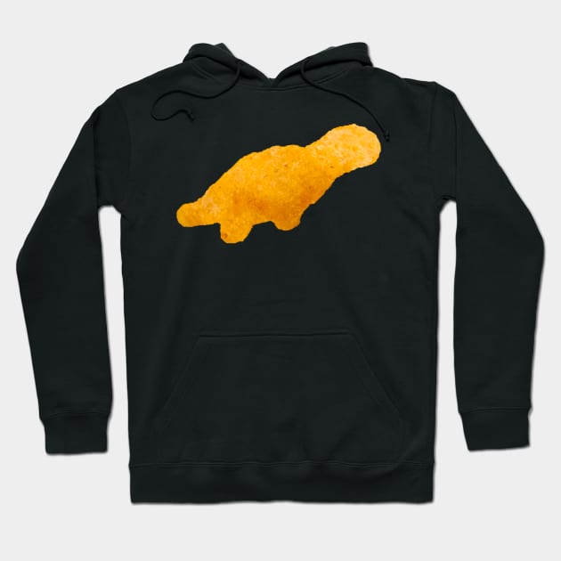 Dinosaur Chicken Nuggets Hoodie by Random Galaxy